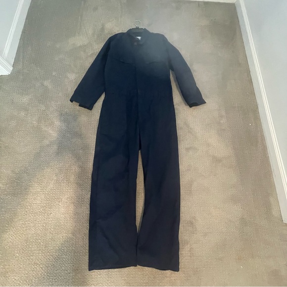 Military Utility Coverall Men’s 44R Blue Suit zipper - Picture 1 of 6